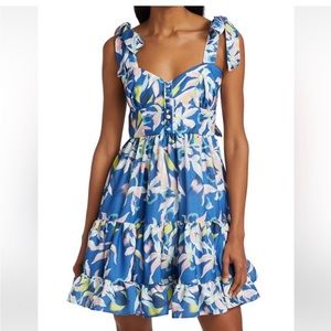 NO PISE LA GRAMA
Papelon Dress in Orquidea Azul